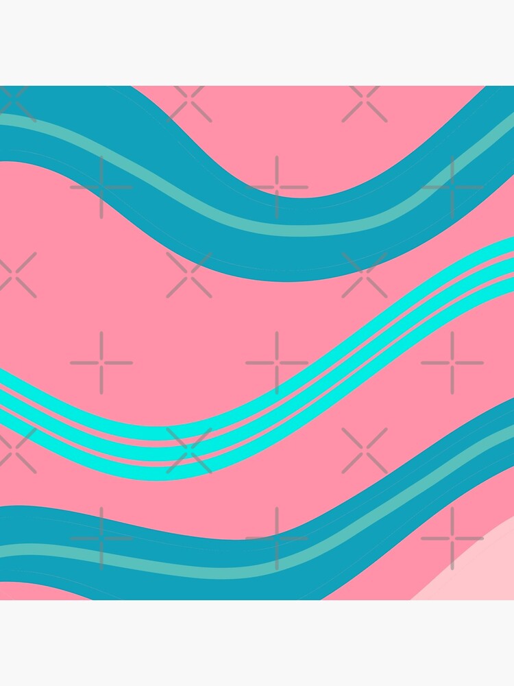Thumbnail 4 of 4, Pillow, Abstract colorful pattern designed and sold by Fatamimosh.