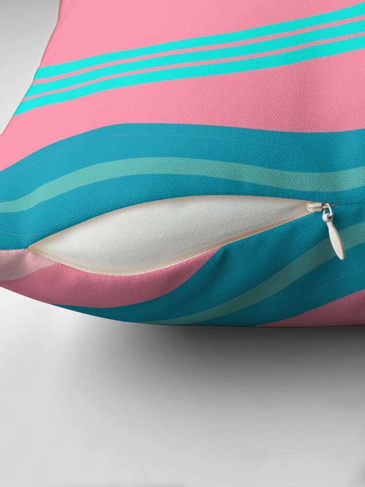 Thumbnail 2 of 4, Pillow, Abstract colorful pattern designed and sold by Fatamimosh.