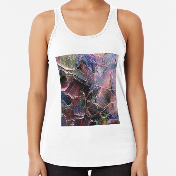 Rainbow Slate Racerback Tank Top