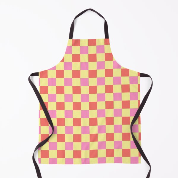 Item preview, Pink, Yellow and Coral Checker Pattern designed and sold by Bumblefuzzies.