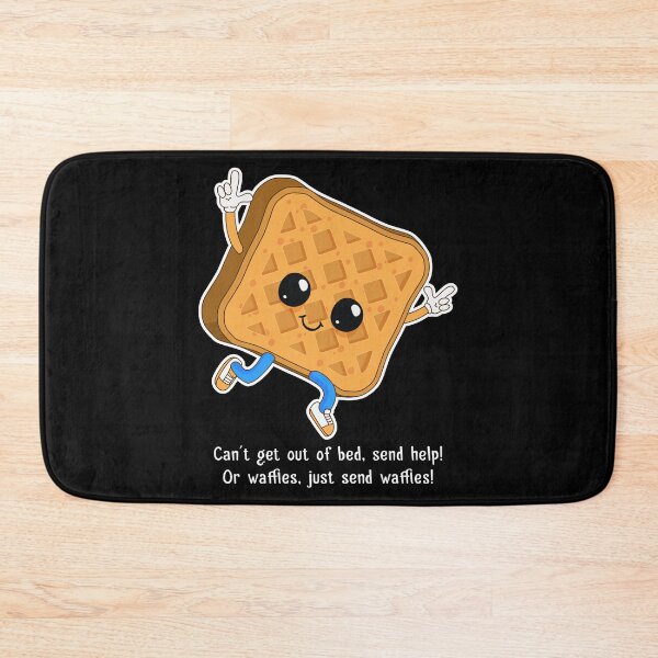 Item preview, Funny Breakfast Waffle Send Help Or Waffles design designed and sold by jakehughes2015.