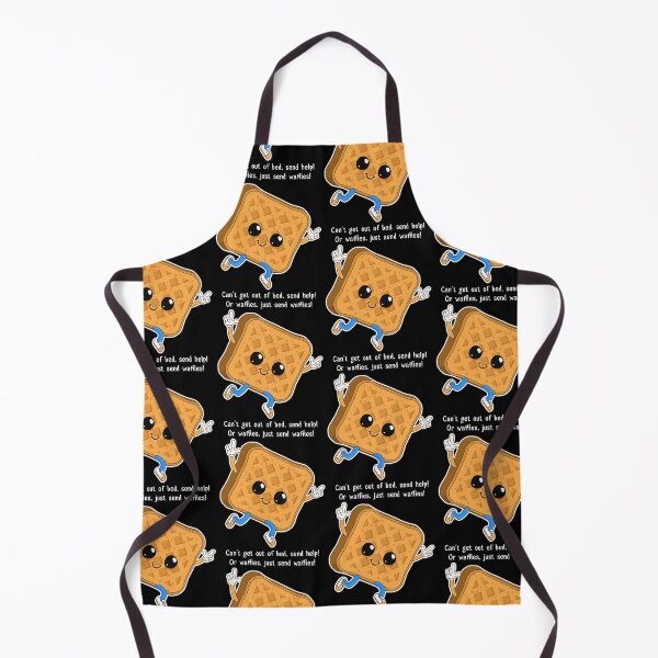 Item preview, Funny Breakfast Waffle Send Help Or Waffles design designed and sold by jakehughes2015.