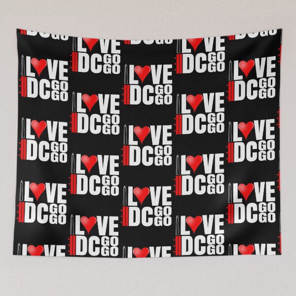 Item preview, I Love D.C. Go Go Washington DC Music Scene designed and sold by CharJens.