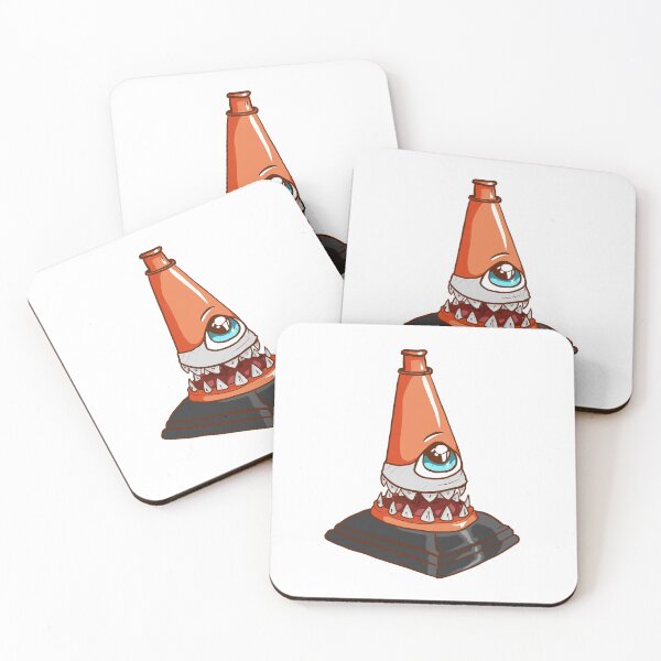Item preview, Snappy the Traffic Cone Ghost designed and sold by WhimsySkullArt.
