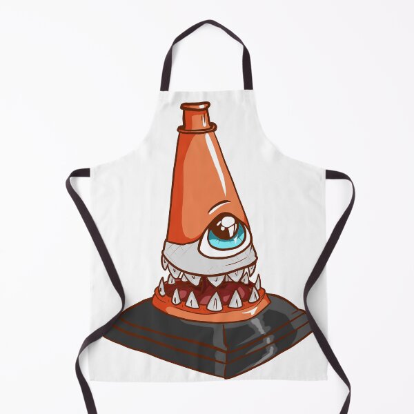Item preview, Snappy the Traffic Cone Ghost designed and sold by WhimsySkullArt.