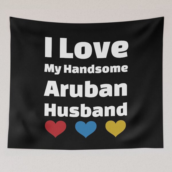 Item preview, I Love My Handsome Aruban Husband - Aruba Husband designed and sold by DiceNLDesigns.