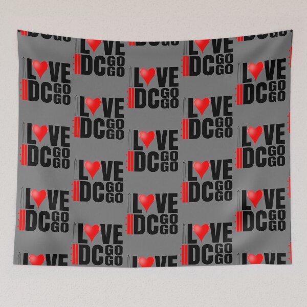 Item preview, I Love D.C. Go Go Washington DC Music Scene designed and sold by CharJens.