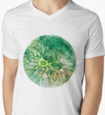 Neuron - Watercoulor - New Colour!! Men's V-Neck T-Shirt