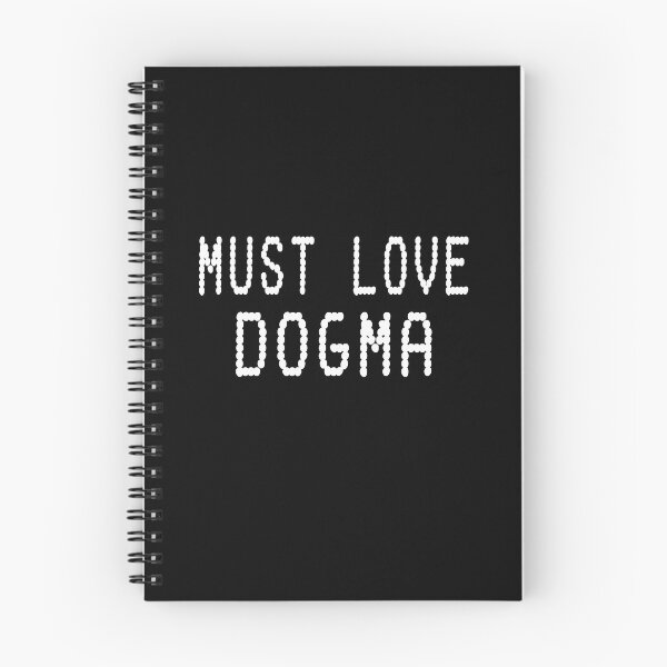 Item preview, Must Love Dogma.  White Print. Sarcastic Humor designed and sold by luvmhykdesigns.