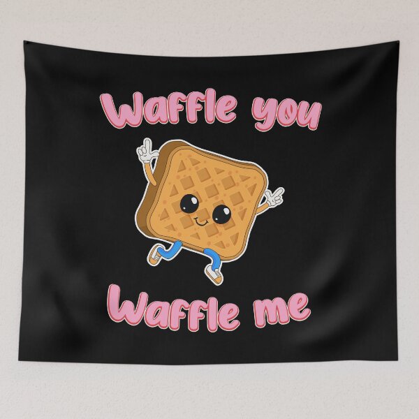 Item preview, Funny Breakfast Waffle Pun product designed and sold by jakehughes2015.