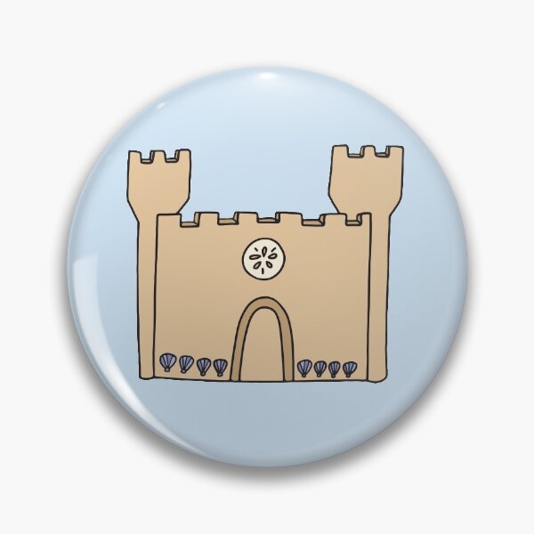 Item preview, Sand Castle with Seashells designed and sold by murialbezanson.