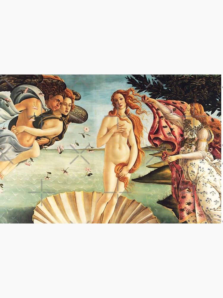 Discover The Birth Of Venus (1485-1486) - Classic Art - Sandro Botticelli Bath Mat