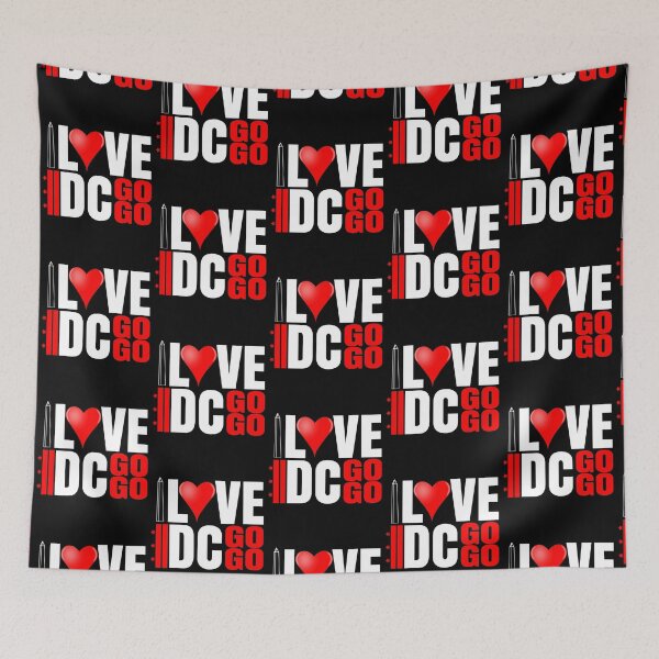 Item preview, I Love D.C. Go Go Washington DC Music Scene designed and sold by CharJens.