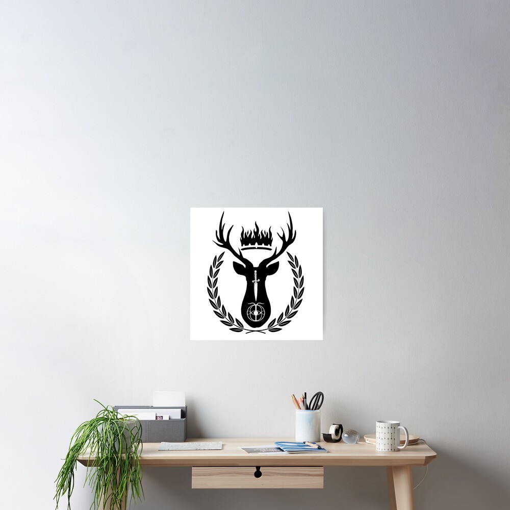 Throne Of Glass Terrasen Symbol Poster For Sale By Tg Art Redbubble 2691