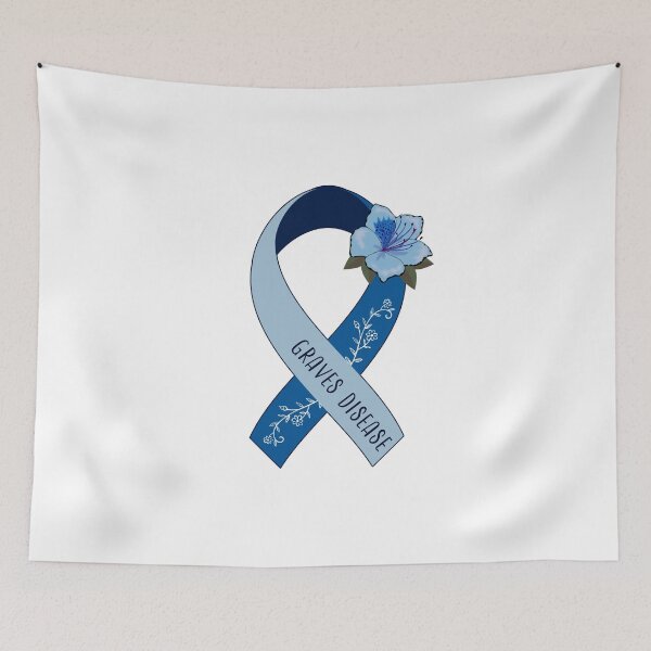 Item preview, Graves Disease Awareness, Graves Disease Ribbon designed and sold by AnsDesigns.