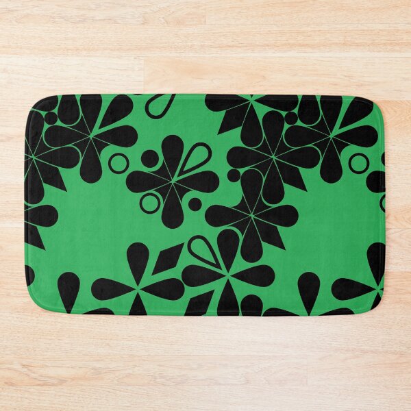 Item preview, Copy of Copy of Black and Green flower pattern breaking apart designed and sold by STG-Designs.