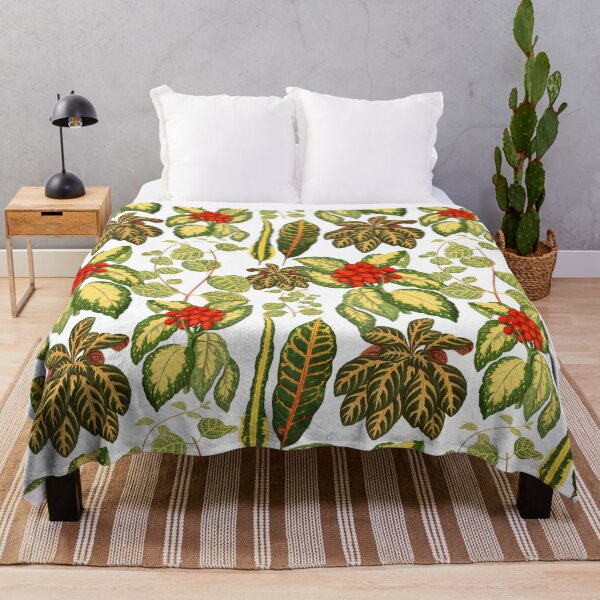 Item preview, Plantas de la casa de la jungla urbana patrón botánico cottagecore estética designed and sold by PG Illustration.