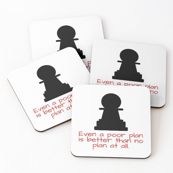 Item preview, Even A Poor Plan Is Better Than No Plan | Geek Collection designed and sold by Viombhte-Prints.