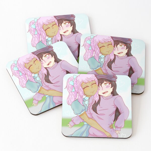 Item preview, Miki Nozomi & Nyoko Rei hugging  designed and sold by NeveC04.
