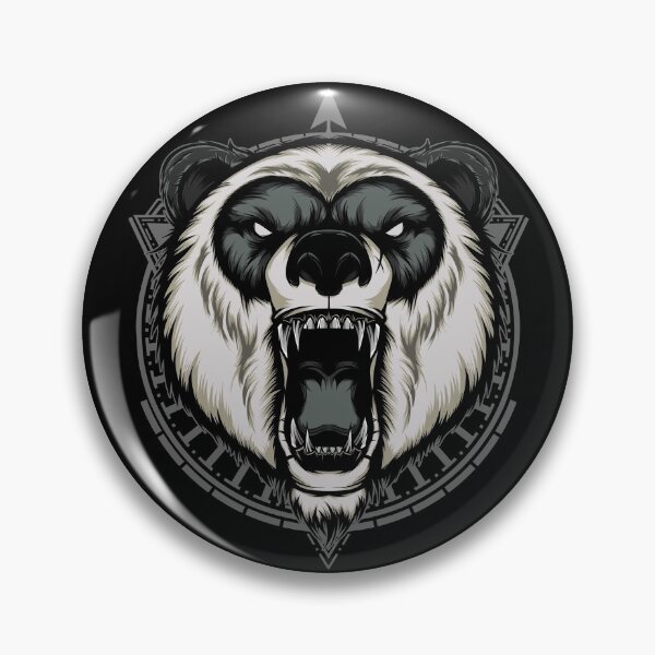 Item preview, Angry Panda Head designed and sold by Reza Azi.