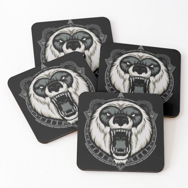 Item preview, Angry Panda Head designed and sold by Reza Azi.