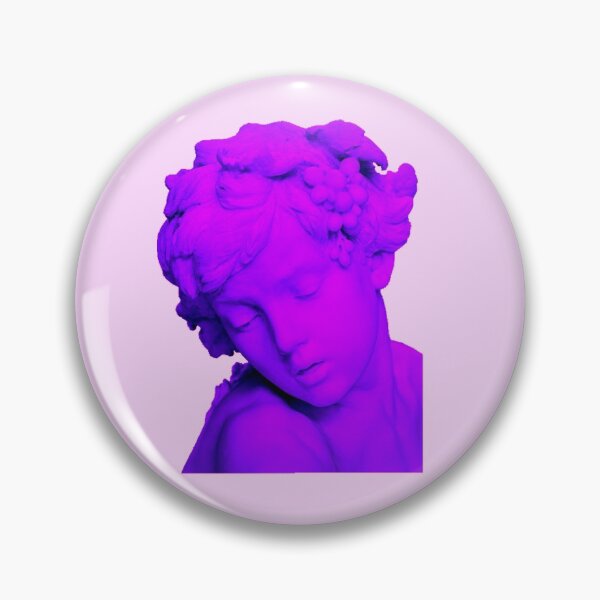 Item preview, Purple statue vaporwave render designed and sold by Vaporwave96kid.