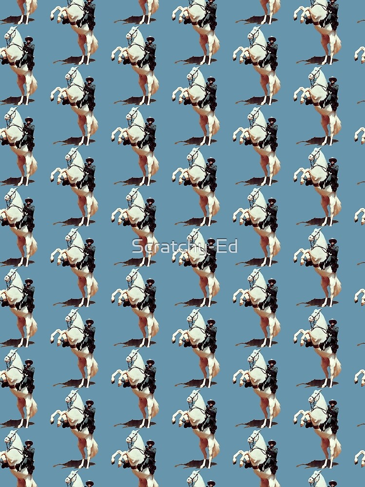 Thumbnail 3 of 3, Scarf, Lone Ranger 1 designed and sold by Scratchy-Ed.