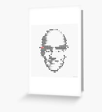 Foucault in Dots Greeting Card