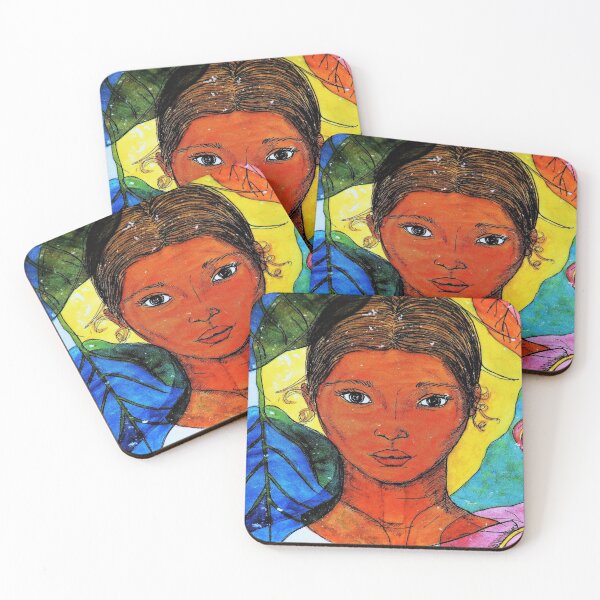 Item preview, Painted Woman Portrait designed and sold by OMG Outfits .