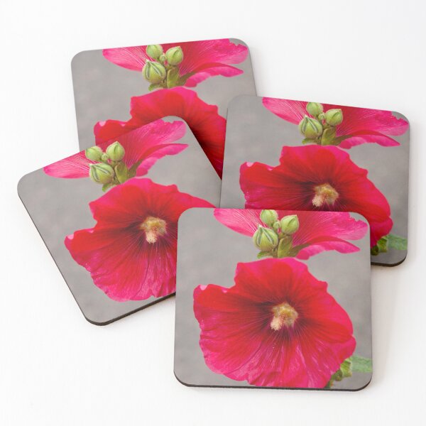 Item preview, Red Hollyhock designed and sold by Ruth Curtis.