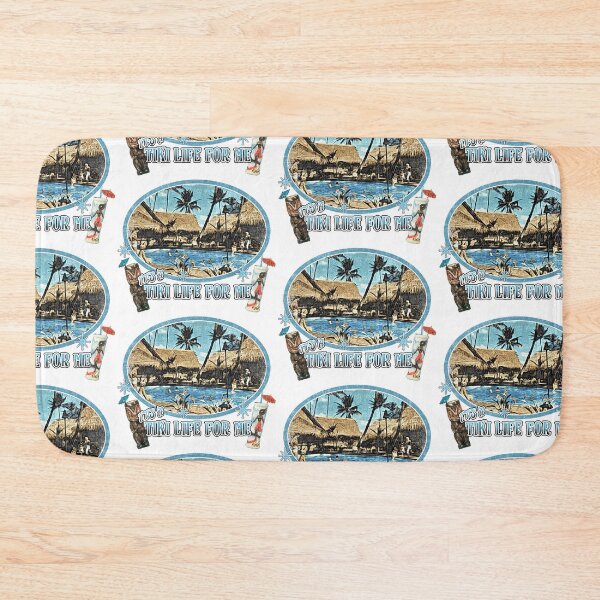 Item preview, It's a Tiki Life For Me Pop Culture 50's 60's Vintage Retro Bar Design designed and sold by kieljo.