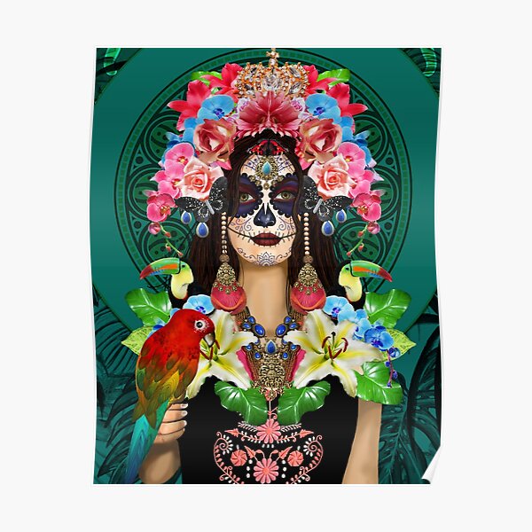 Catrina, dia de los muertos Poster