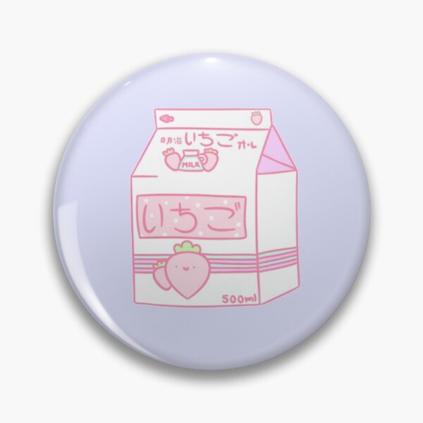 Item preview, japanese aesthetics kawaii strawberry milk shake designed and sold by HappyDays-.