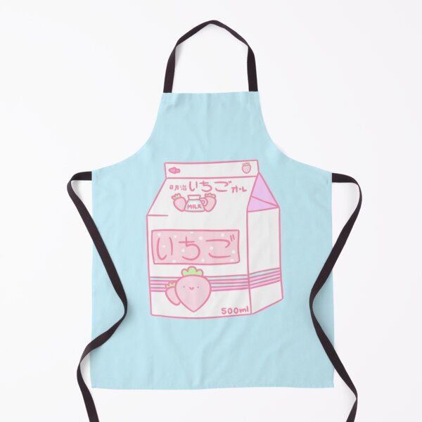 Item preview, japanese aesthetics kawaii strawberry milk shake designed and sold by HappyDays-.