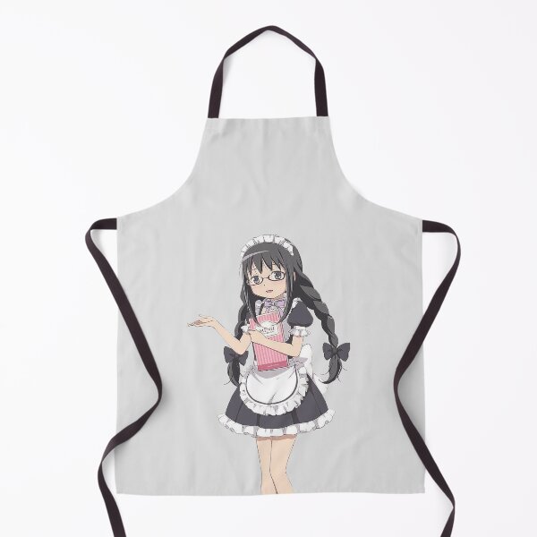 Item preview, Puella Magi Madoka Magica Homura Akemi Half Body (Maid Cafe Outfit) #1 designed and sold by thePeachPit.