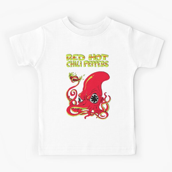 Pegatina Red hot chili pappers camiseta rock music Poster rhcp music Camiseta para niños