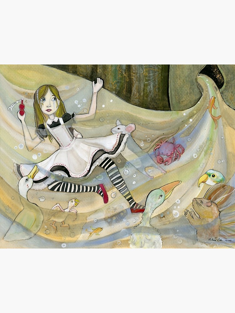 Alice and the Pool of Tears by LealandEve