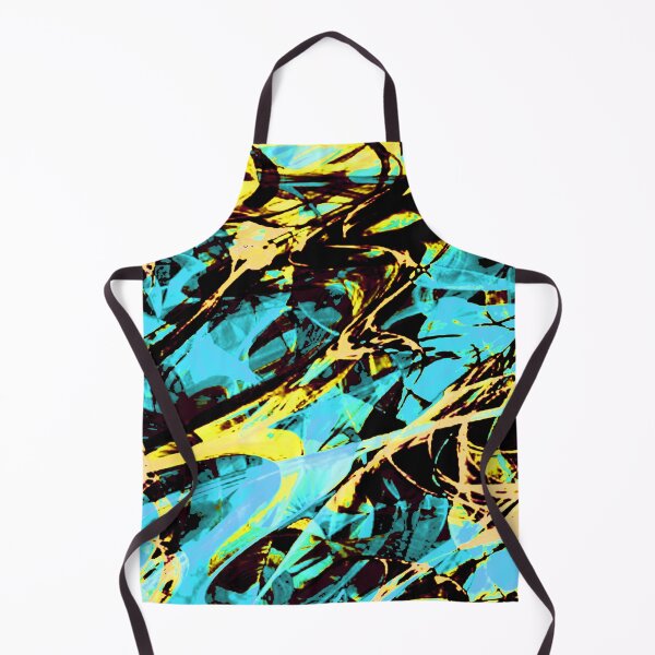 Item preview, Crystal blue water reflecting the sunlight abstract art designed and sold by ByPeachyDesigns.