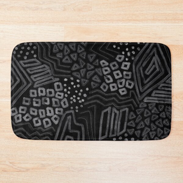 Item preview, Black Geometric Collage  designed and sold by Mitchell Sisters.