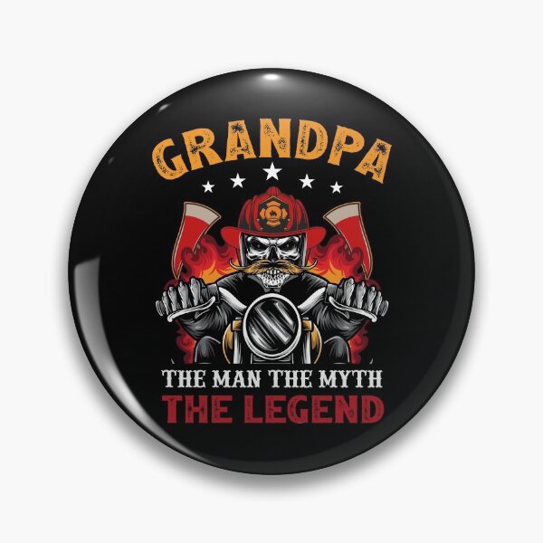 Item preview, Abuelo The Man The Myth The Legend Bombero Regalo designed and sold by hyggekrog.