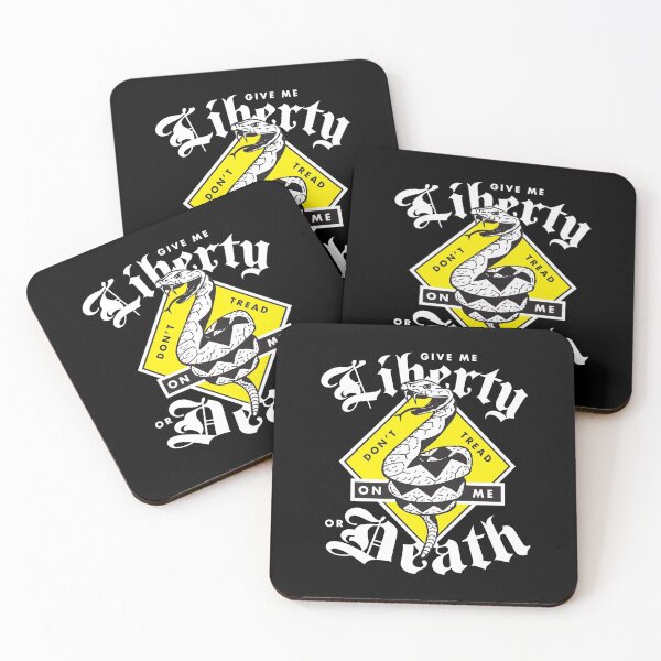 Item preview, Don't Tread On Me. Give Me Liberty Or Death. designed and sold by DOODL.