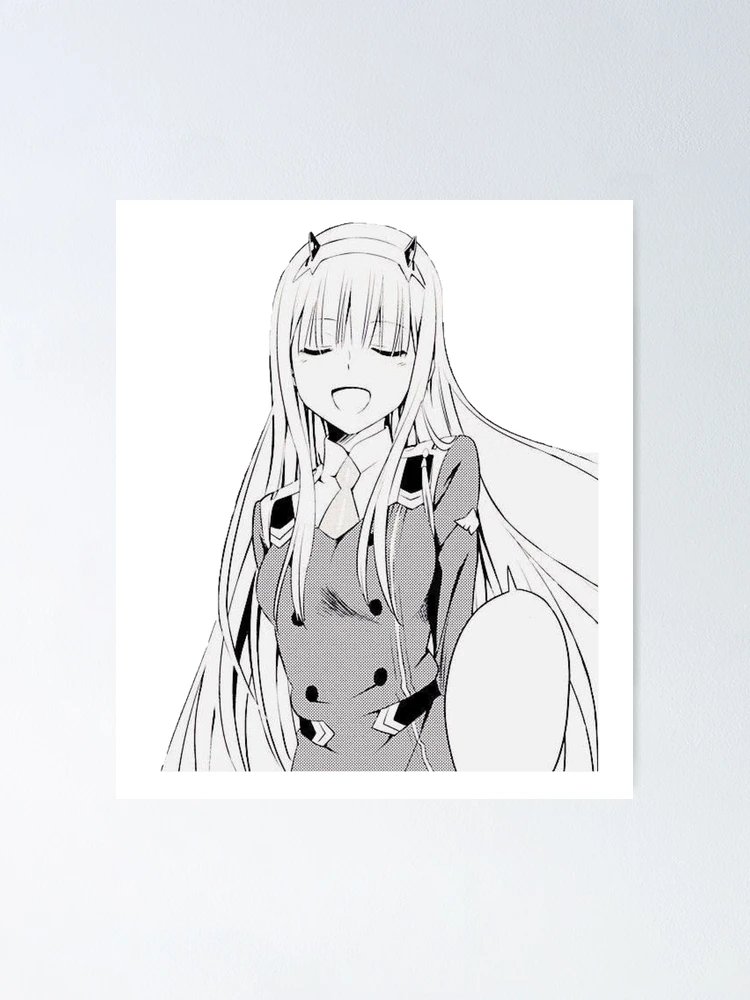 Thumbnail 1 of 3, Poster, zero two designed and sold by Weebhup.