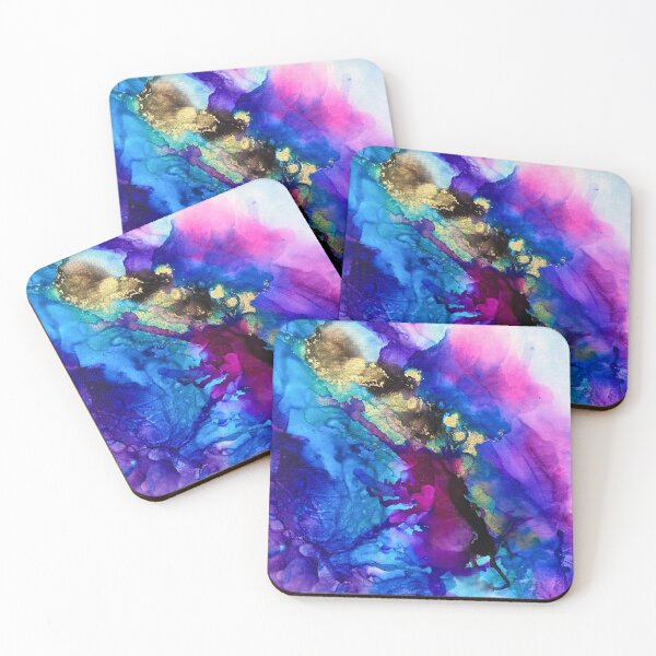 Item preview, Alcohol ink Art (blues) designed and sold by AngelwingsFurn.