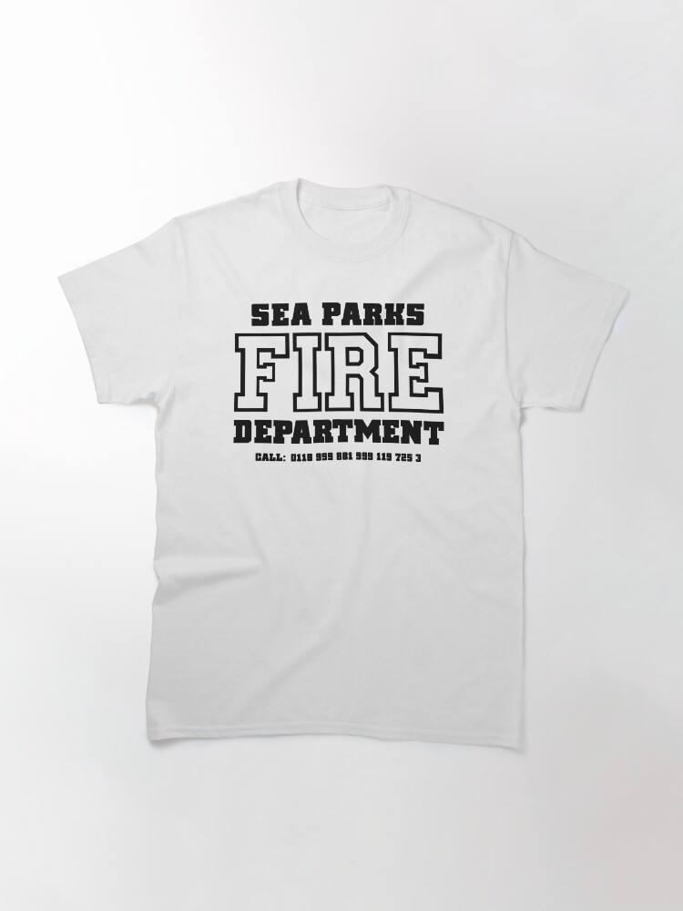 Thumbnail 3 of 7, Classic T-Shirt, Sea Parks Fire Department designed and sold by Ruddyposting-.