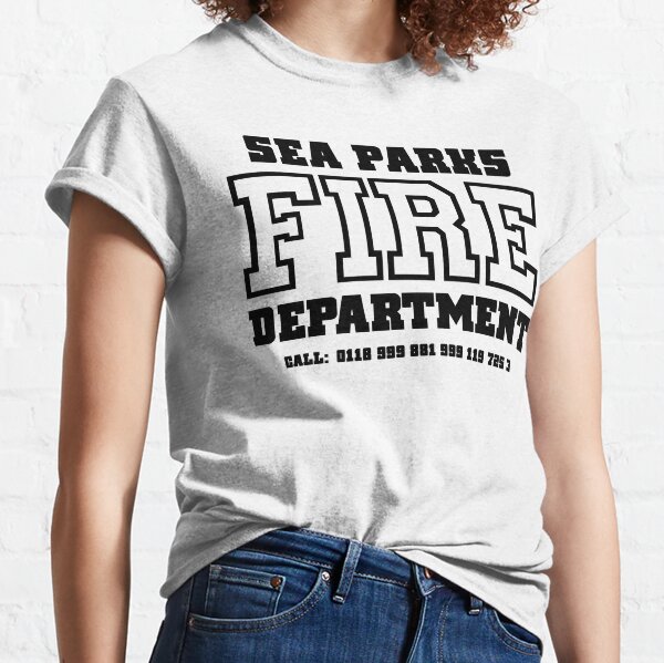  Firefighter Fire Department Fire Badge and Flag T-shirt :  Clothing, Shoes & Jewelry