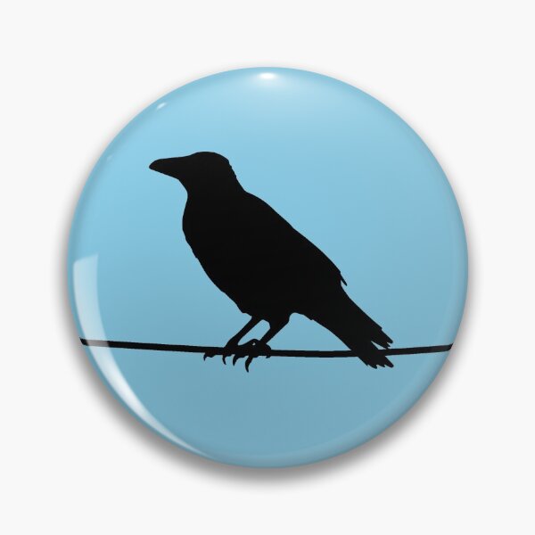 Item preview, Crows on a wire. designed and sold by PeachPaisleyPro.