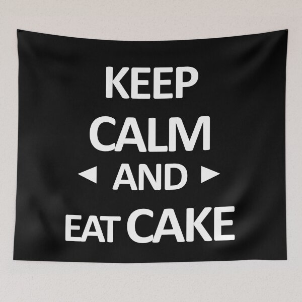 Item preview, Keep Calm And Eat Cake designed and sold by askarne.