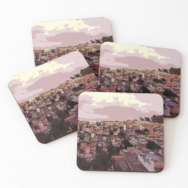 Item preview, São Paulo Periphery - Brazil - House - Casas - Digital Paint -  Comics Style Brasil designed and sold by RazzArt.