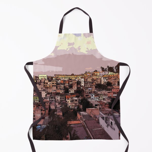 Item preview, São Paulo Periphery - Brazil - House - Casas - Digital Paint - Comics Style Brasil designed and sold by RazzArt.