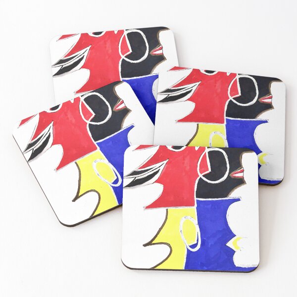 Item preview, Four colored masks together designed and sold by FCEalin.